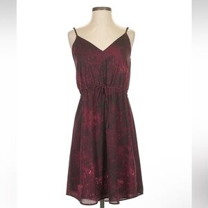 Babaton Size S Deep Burgundy Dress